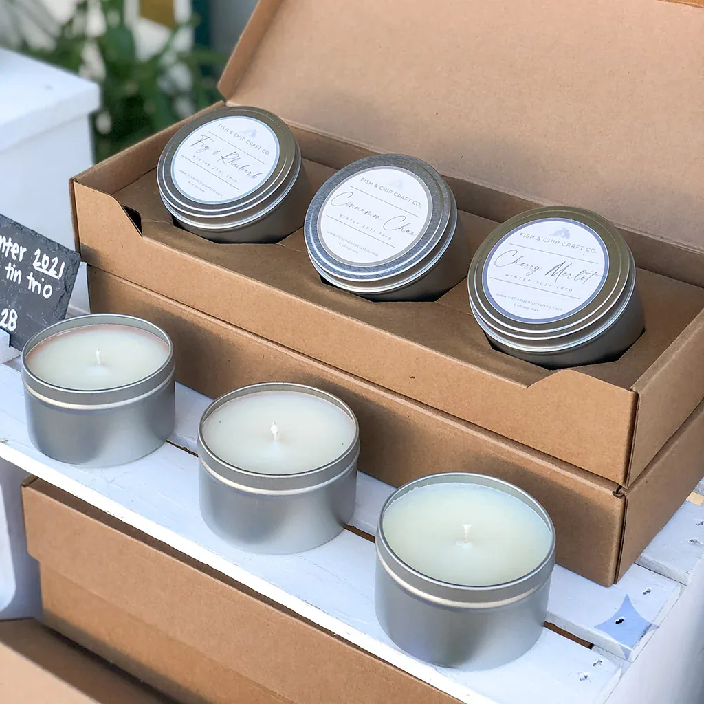 Candle Tin Boxes