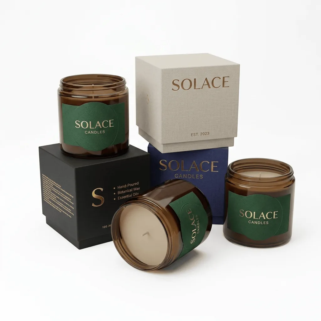 Two Piece Candle Boxes