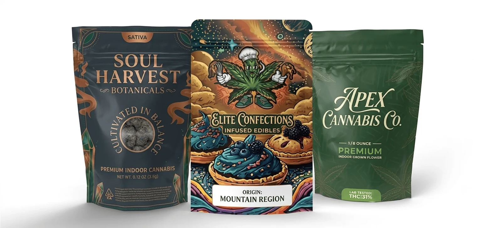 Cannabis Mylar Bags