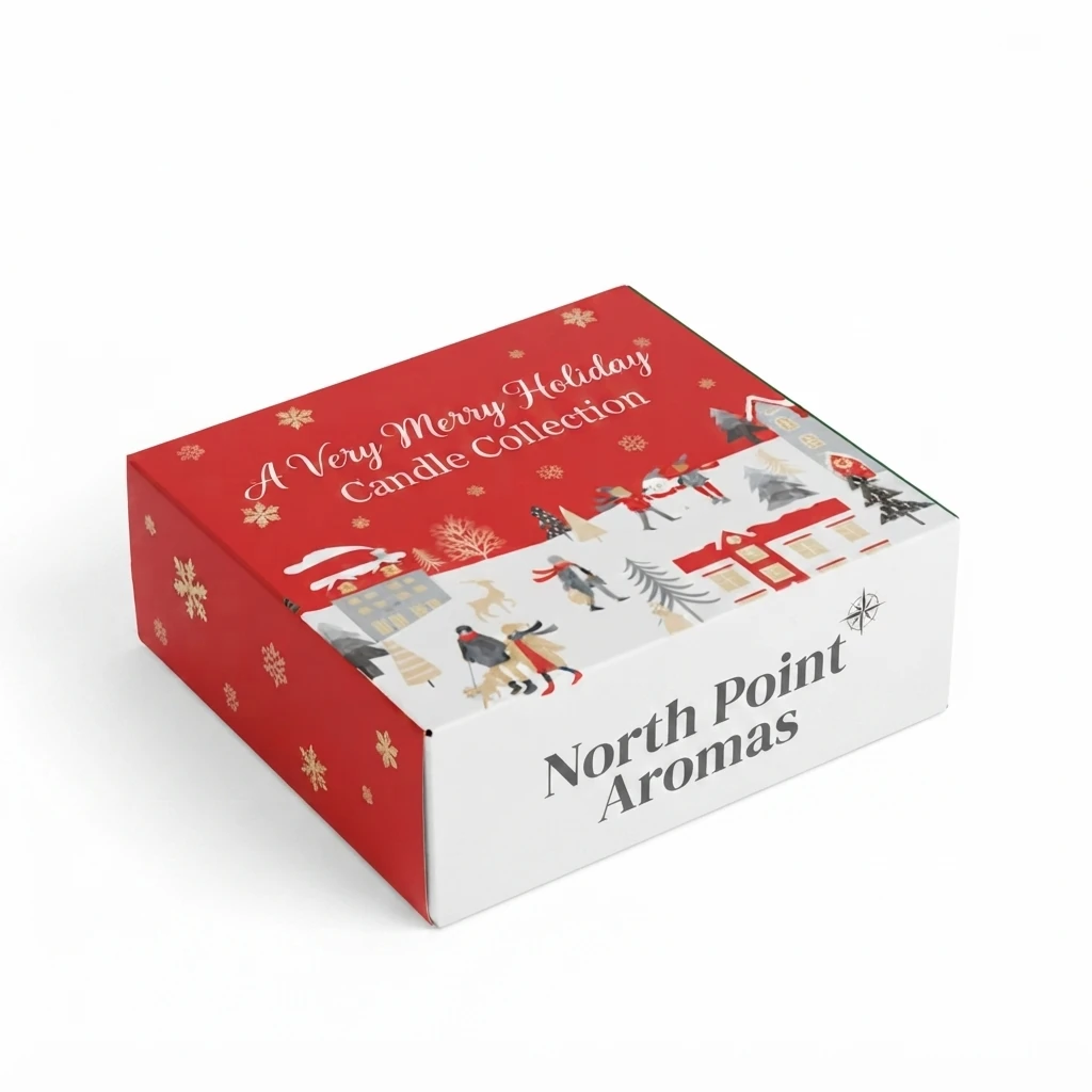 Christmas Candle Boxes