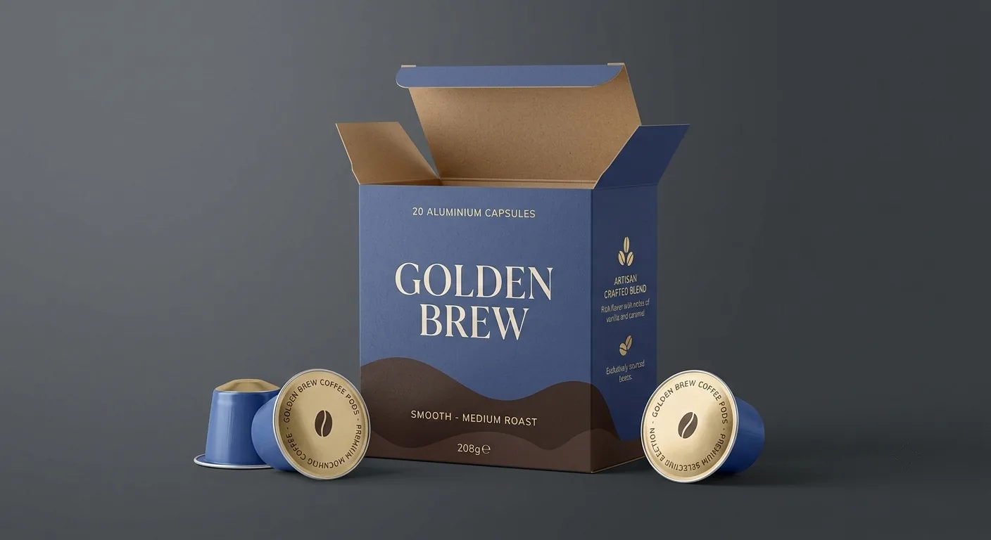 Coffee Pod Retail Cartons