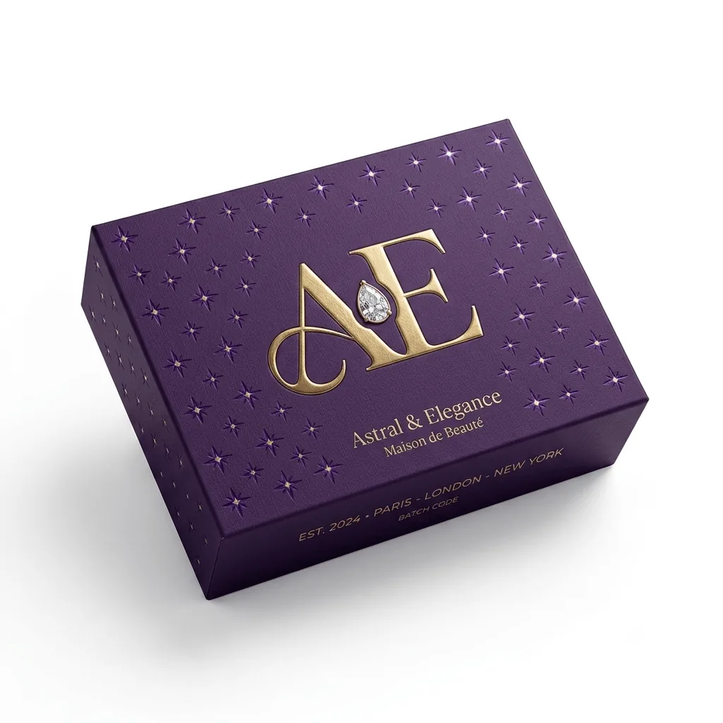 Foil Paper Boxes with Protective Insert