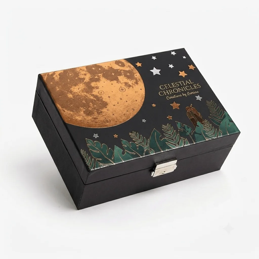 Jewelry Metal Clasp Gift Box