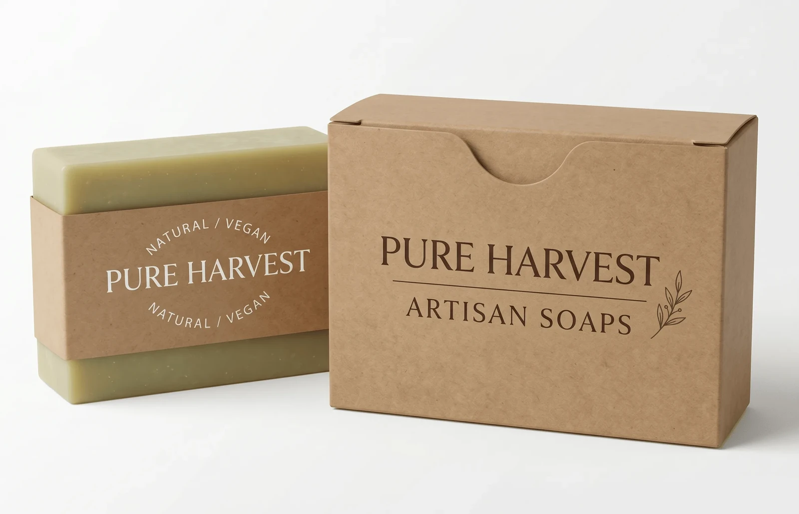 Brown Organic Bar Box