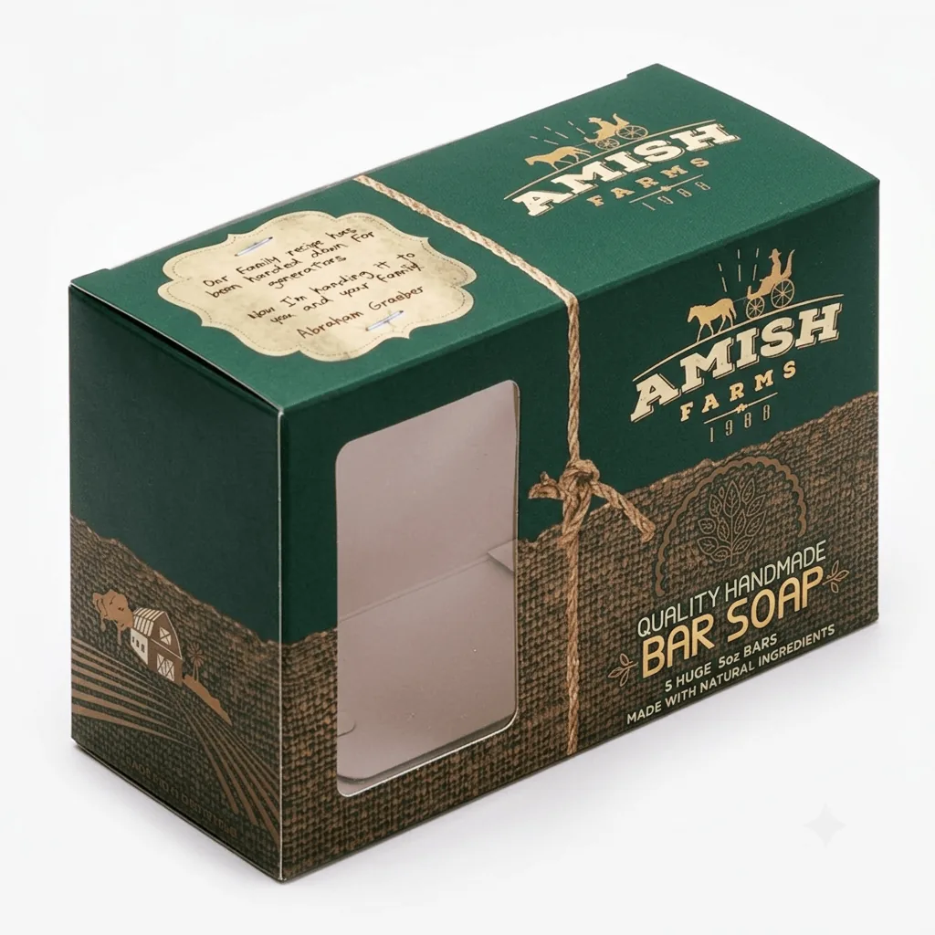 Handmade Bar Box with Die Cut